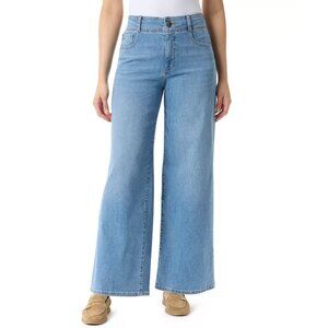 Gloria Vanderbilt Shape Effect Tummy-Sculpt Wide-Leg Jeans Alberta 4/12/14/16